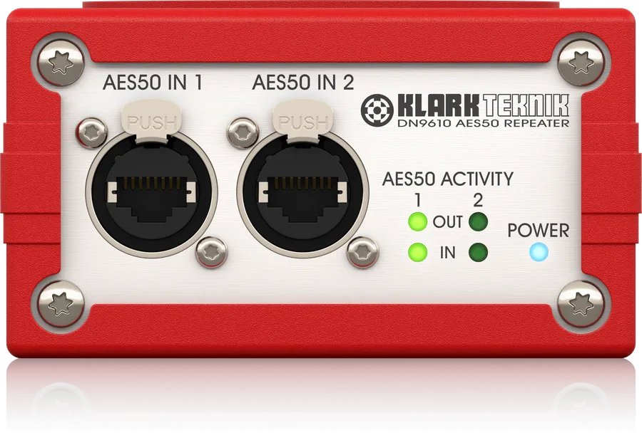 Повторитель AES50 Klark Teknik DN9610